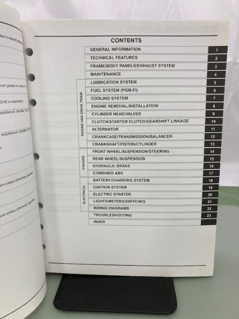 Honda 61MFL04 CBR1000RR/RA Service Manual 2008-2012 Genuine