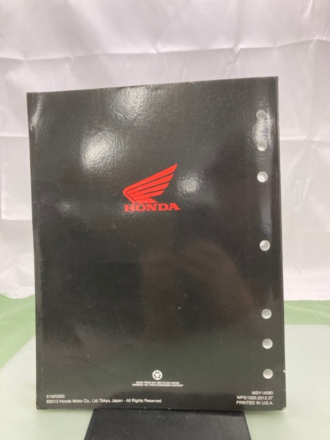Honda 61MGS00 NC700X/XD Service Manual 2012 Genuine