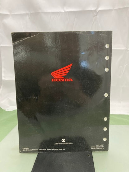 Honda 61K2600 GROM125 Service Manual 2014 Genuine