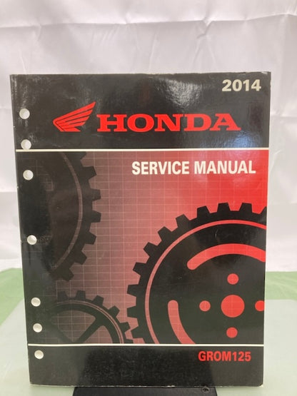 Honda 61K2600 GROM125 Service Manual 2014 Genuine