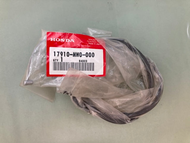 Honda 17910-MW0-000 Cable, A, Throttle New Genuine
