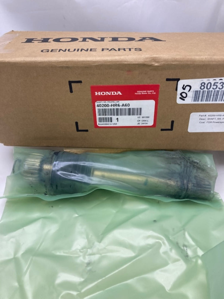 Honda 40200-HR6-A60 Shaft, RR., Prop New genuine