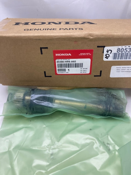 Honda 40200-HR6-A60 Shaft, RR., Prop New genuine