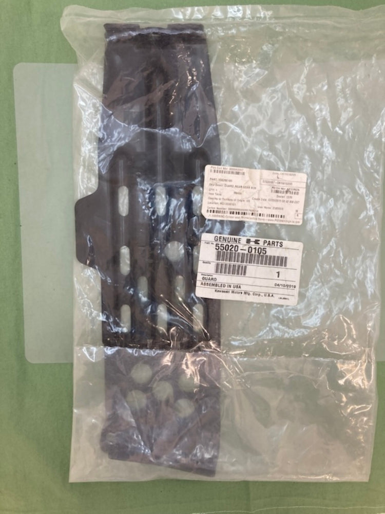 Kawasaki 55020-0105 Guard, Rear Gear Box New Genuine