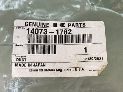 Kawasaki 14073-1782 Duct New Genuine