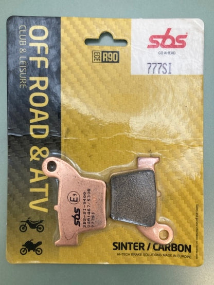 SBS 777SI Brake Pad Set Sinter/Carbon New Genuine