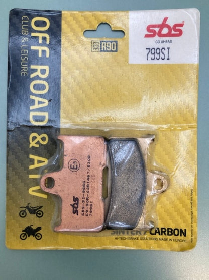 SBS 799SI Brake Pad Set Sinter/Carbon New Genuine