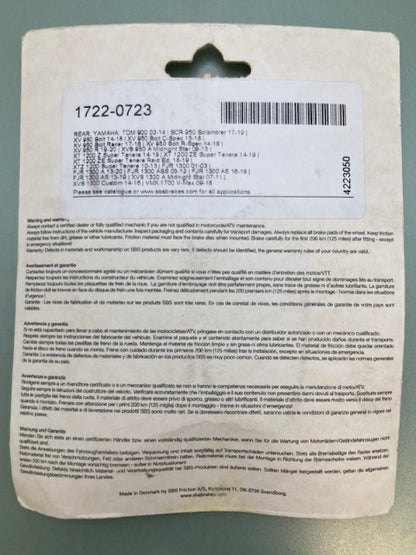SBS 769LS Brake Pad Set, Sinter New Genuine