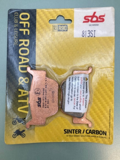 SBS 813SI Brake Pad Set, Sinter/Carbon New Genuine