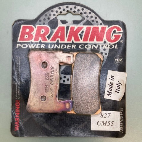 Braking 827 CM55 Brake Pad Set, Asbestos Free New Genuine