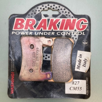 Braking 827 CM55 Brake Pad Set, Asbestos Free New Genuine