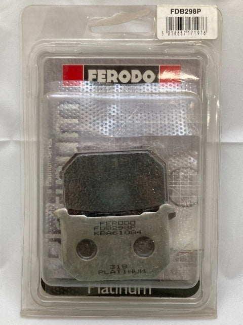 Ferodo FDB298P Brake Pad Set, Platinum New Genuine