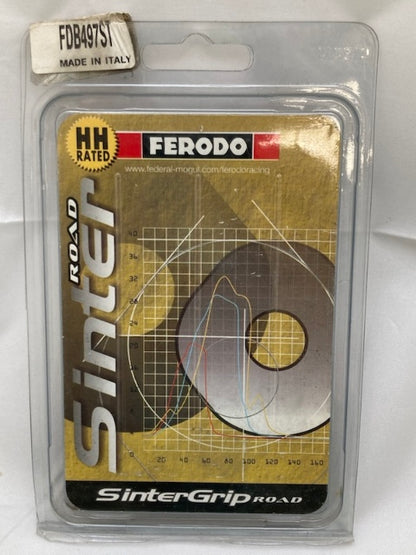 Ferodo FDB497ST Road Brake Pad Set, Sinter New Genuine
