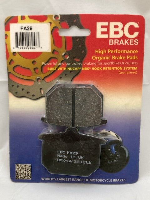 EBC Brakes FA29 Brake Pad Set, Organic New Genuine
