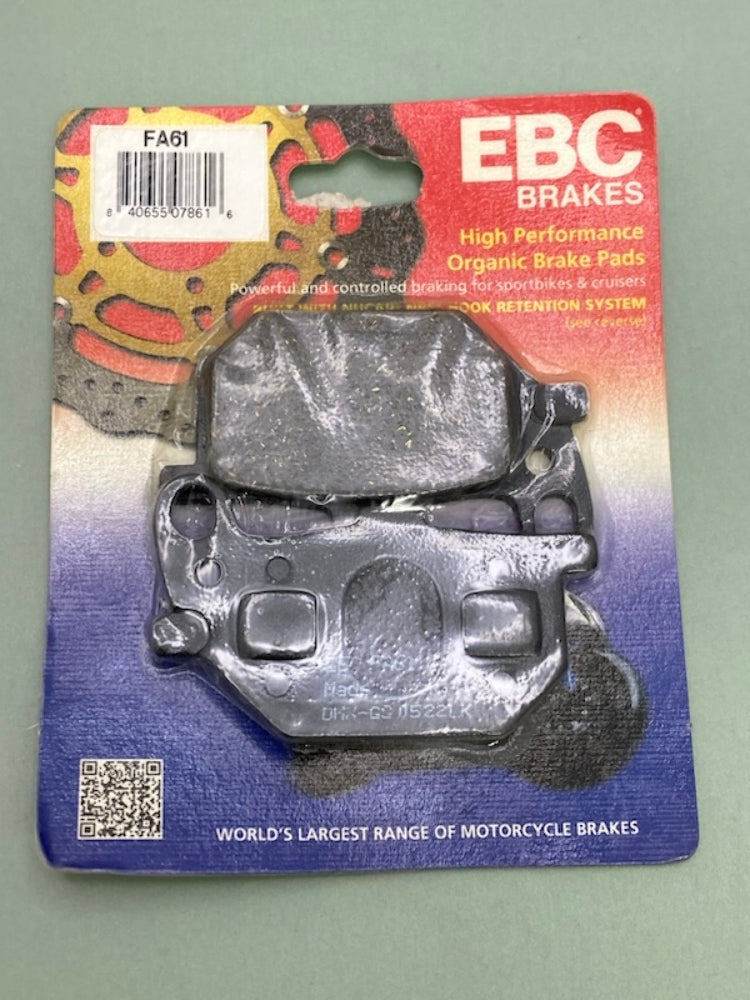 EBC Brakes FA61 Brake Pad Set, Organic New Genuine