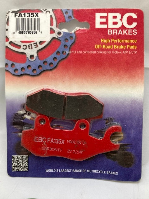 EBC Brakes FA135X Brake Pad Set, Off Road New Genuine