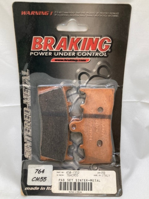 Braking 764 CM55 Sintered-Metal Brake Pad Set New Genuine