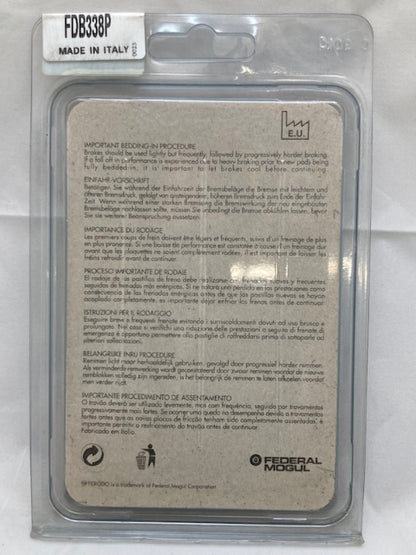 Ferodo FDB338P Platinum Brake Pad Set New Genuine