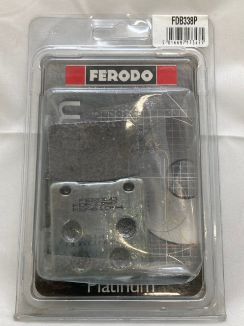 Ferodo FDB338P Platinum Brake Pad Set New Genuine