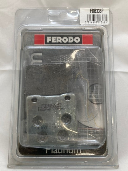 Ferodo FDB338P Platinum Brake Pad Set New Genuine