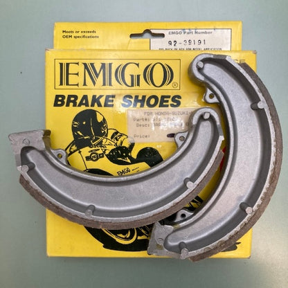 EMGO 92-39191 Replacement Brake Shoes New Genuine