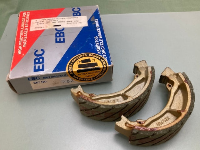 EBC 702 Motorcycle Brake Shoes New Genuine
