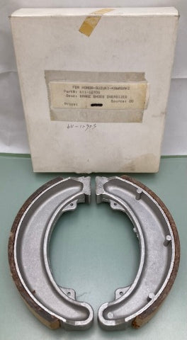 Honda 611-127OS Brake Shoe Set, Oversized New Replaces