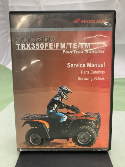 Honda 61HN4C03 TRS350FE/FM/TE/TM FourTrax Rancher '00-'03 Service Manual Genuine