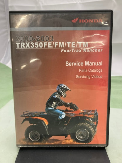 Honda 61HN4C03 TRS350FE/FM/TE/TM FourTrax Rancher '00-'03 Service Manual Genuine