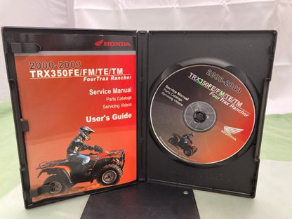 Honda 61HN4C03 TRS350FE/FM/TE/TM FourTrax Rancher '00-'03 Service Manual Genuine