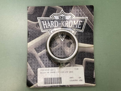Hard-Krome 97-1220 Billet Exhaust Tip 2.75" New Genuine