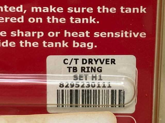 Cortech 8295230111 Dryver Tank Bag Ring Set H1 Honda New Genuine