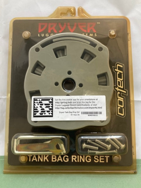 Cortech 8295230111 Dryver Tank Bag Ring Set H1 Honda New Genuine