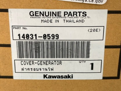 Kawasaki 14031-0599 Cover - Generator New Genuine