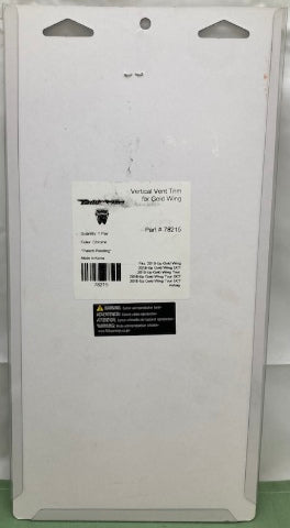 Goldstrike 78215 Vertical Vent Trim for Gold Wing New Genuine