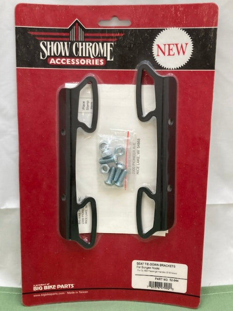 Big Bike Parts 52-944 Seat Tie-Down Brackets for Bungie Hooks New Genuine