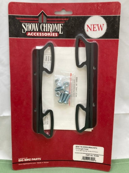 Big Bike Parts 52-944 Seat Tie-Down Brackets for Bungie Hooks New Genuine
