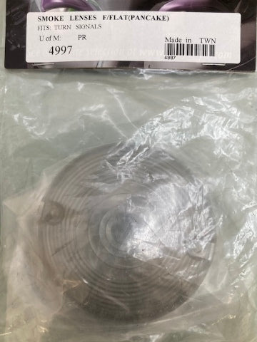 Kuryakyn 4997 Smoke Lenses F/Flat (pancake) Fits Turn Signals New Genuine
