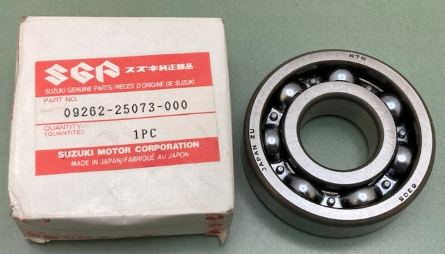 Suzuki 09262-25073-000 Bearing (25X62x17) 09262-25073 New Genuine