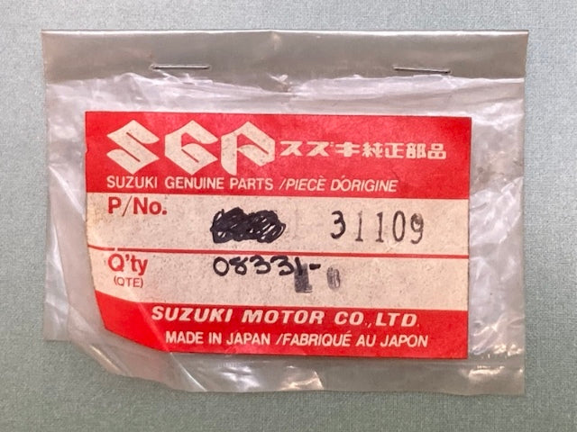 QTY 9 Suzuki 08331-31109 Circlip New Genuine
