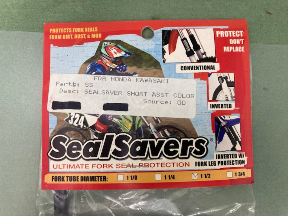 Seal Savers 1 1/4 Conventional Fork Seal Protector Set New Genuine