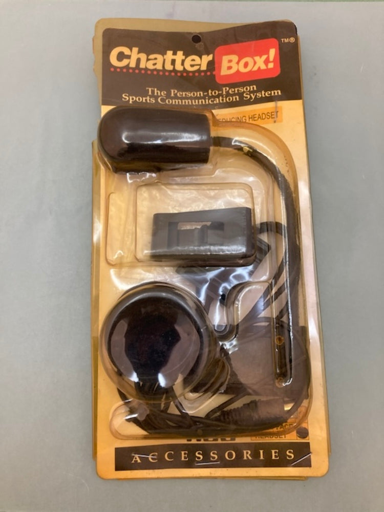Chatter Box GMRSX1, FRSX2, PMRX2 Headset and Mic New Genuine