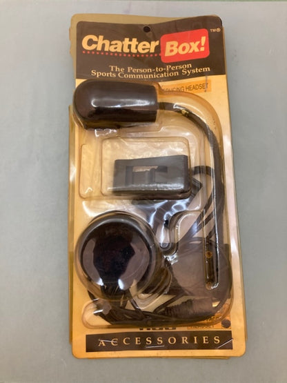 Chatter Box GMRSX1, FRSX2, PMRX2 Headset and Mic New Genuine