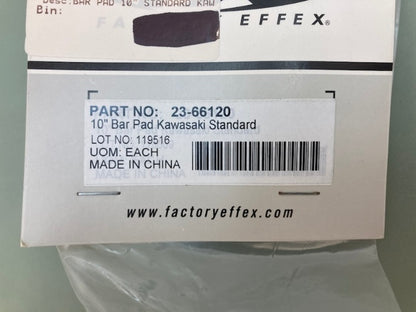 FX 23-66120 Kawasaki 10" Bar Pad New Replaces