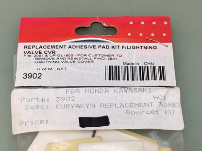 Kuryakyn 3902 Replacement Adhesive Pad Kit F/Lighting Valve CVR New Genuine