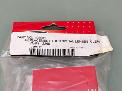 Kuryakyn 2265 Replacement Turn Signal Lenses, Clear New Genuine