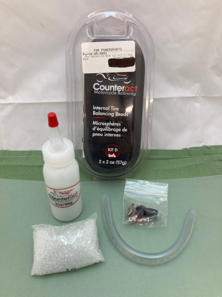 Counteract 85-4001 Internal Tire Balancing Beads New Genuine