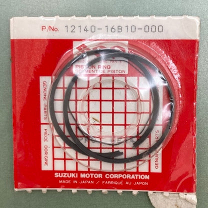 Suzuki 12140-16B10-000 Piston Ring Set New Genuine