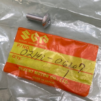 Suzuki 02142-06207 Screw 6X20 New Genuine