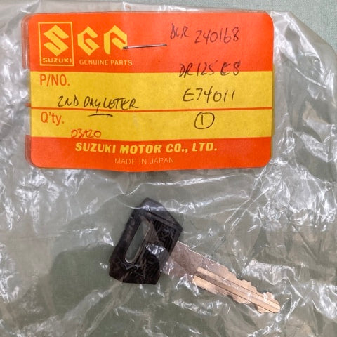 Suzuki E74011 Blank Ignition Key for DR125S New Genuine